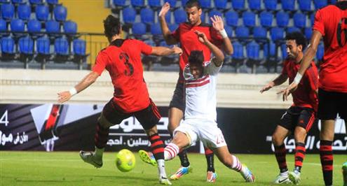 أحمد علي ينقذ الزمالك من الهزيمة أمام الجونة بهدف الدقيقة 90 في مباراة الأهداف الأربعة
